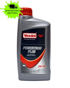 Олива моторна VEEDOL POWERTRON PLUS 5W40 API:SN/CF,ACEAA3/B4 1л