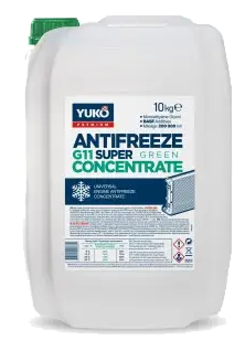 Охолоджуюча рідина YUKO Antifreeze Concentrate (Super G11 синій) 10 кг